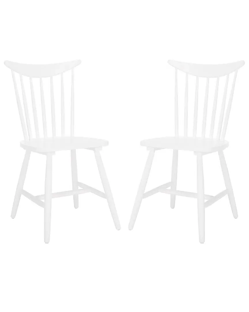 Jodan Set of 2 Dining Chairs - White