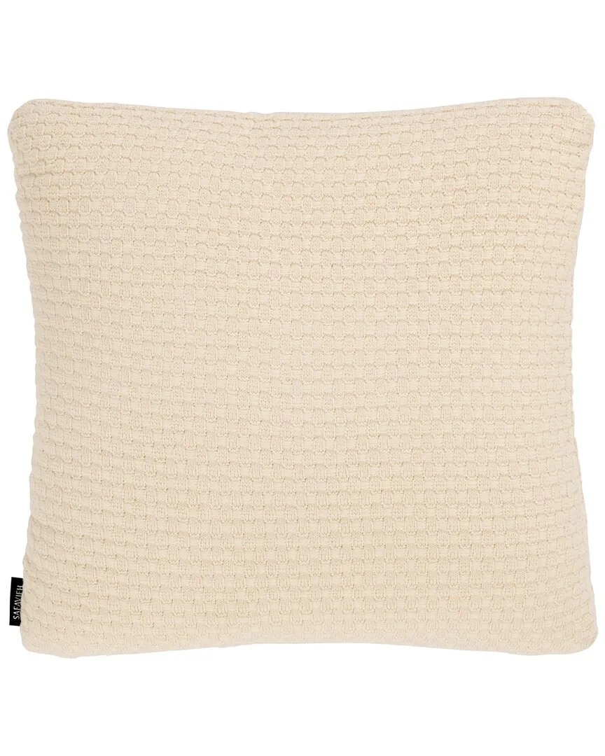 Jolie 18x18 Cotton Pillow - Natural