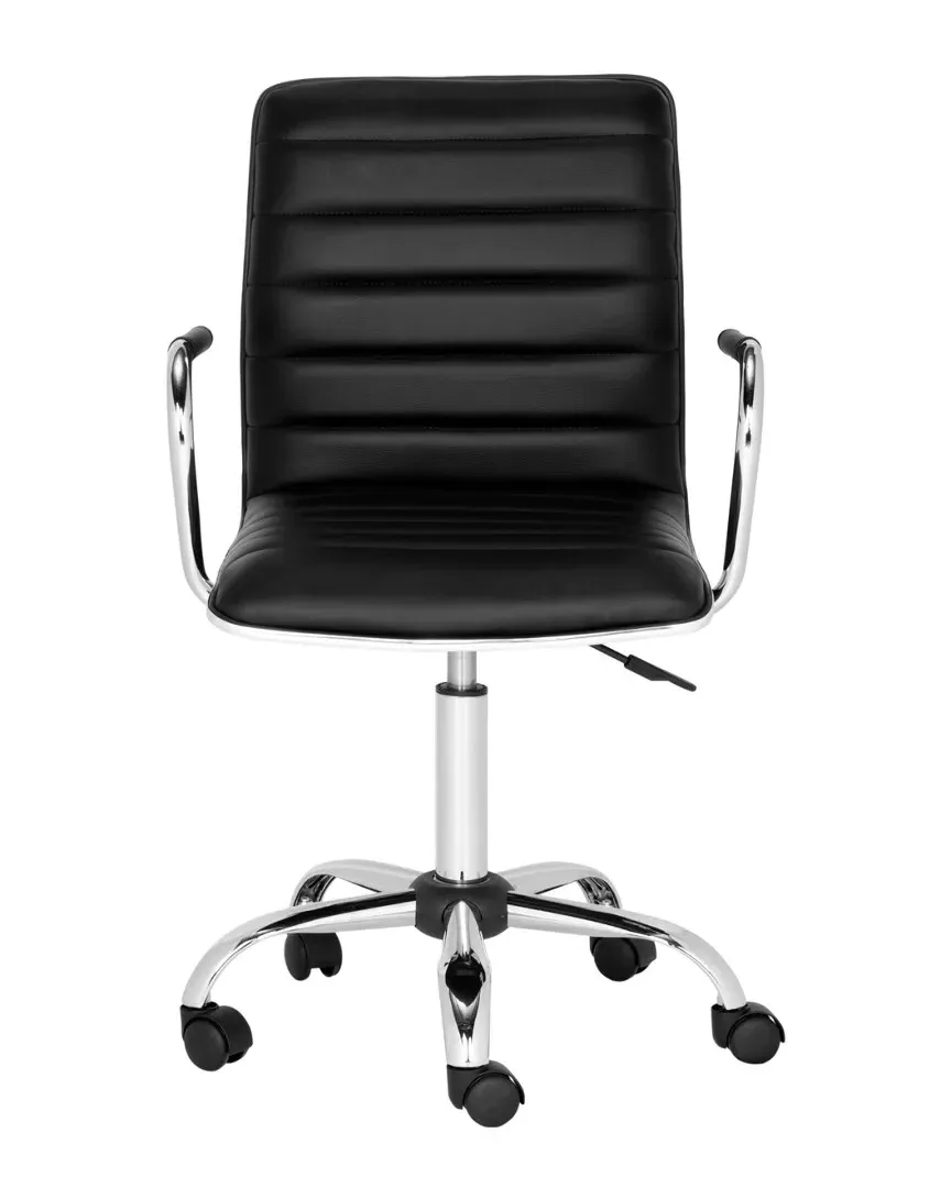 Jonika Swivel Desk Chair - Black, Steel image
