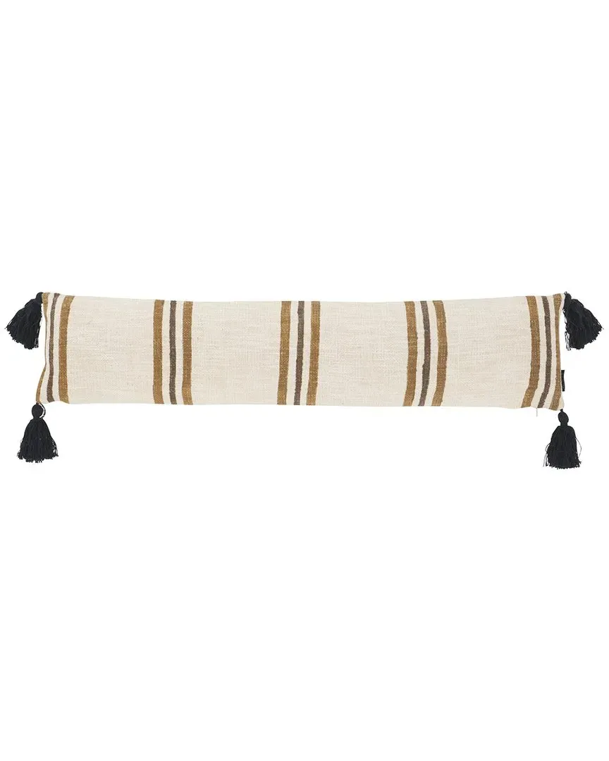 Julieta Bolster Pillow - Brown, Cotton image