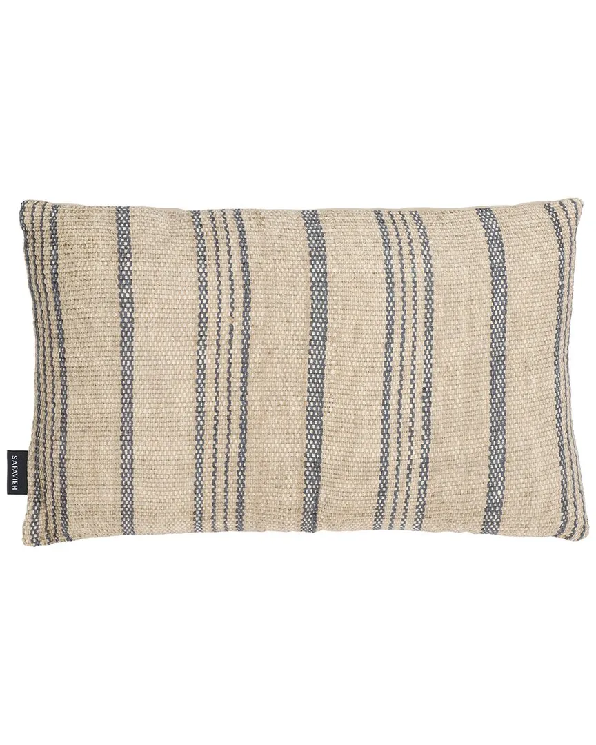 Junie 12x20 Lumbar Pillow - Natural, Cotton