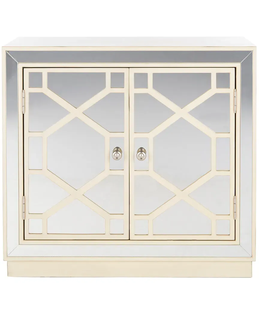 Juniper 2-Door Chest - Antique Beige, Wood