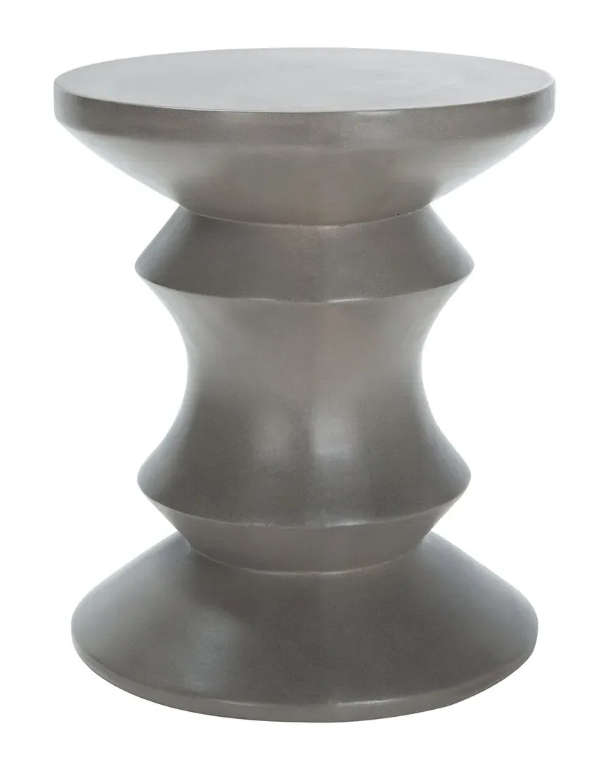 Katara Indoor/Outdoor Accent Stool - Grey, Concrete