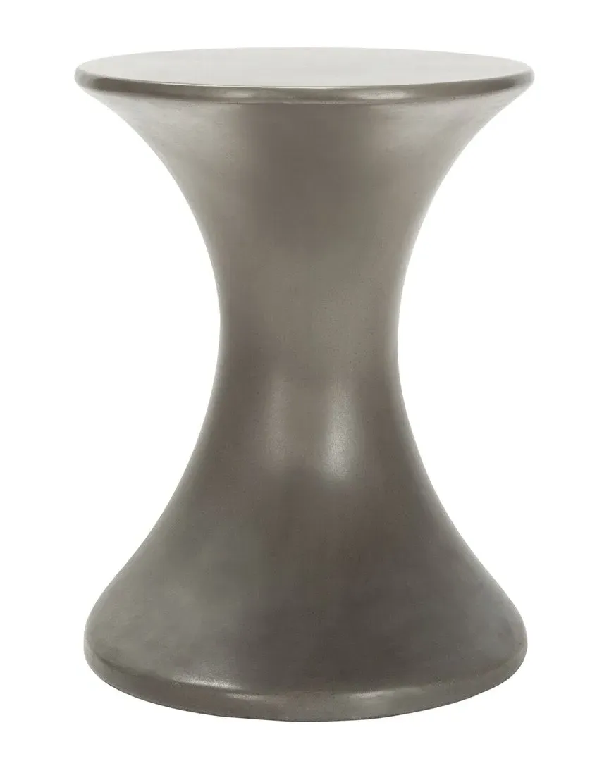 Kavita Indoor/Outdoor Accent Stool - Grey, Concrete image