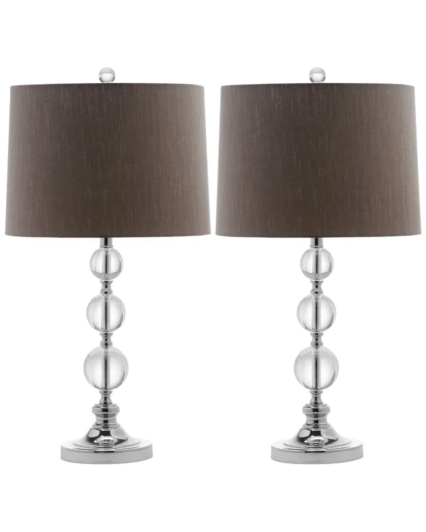 Keeva 26in Crystal Ball Lamp - Chrome, Crystal image