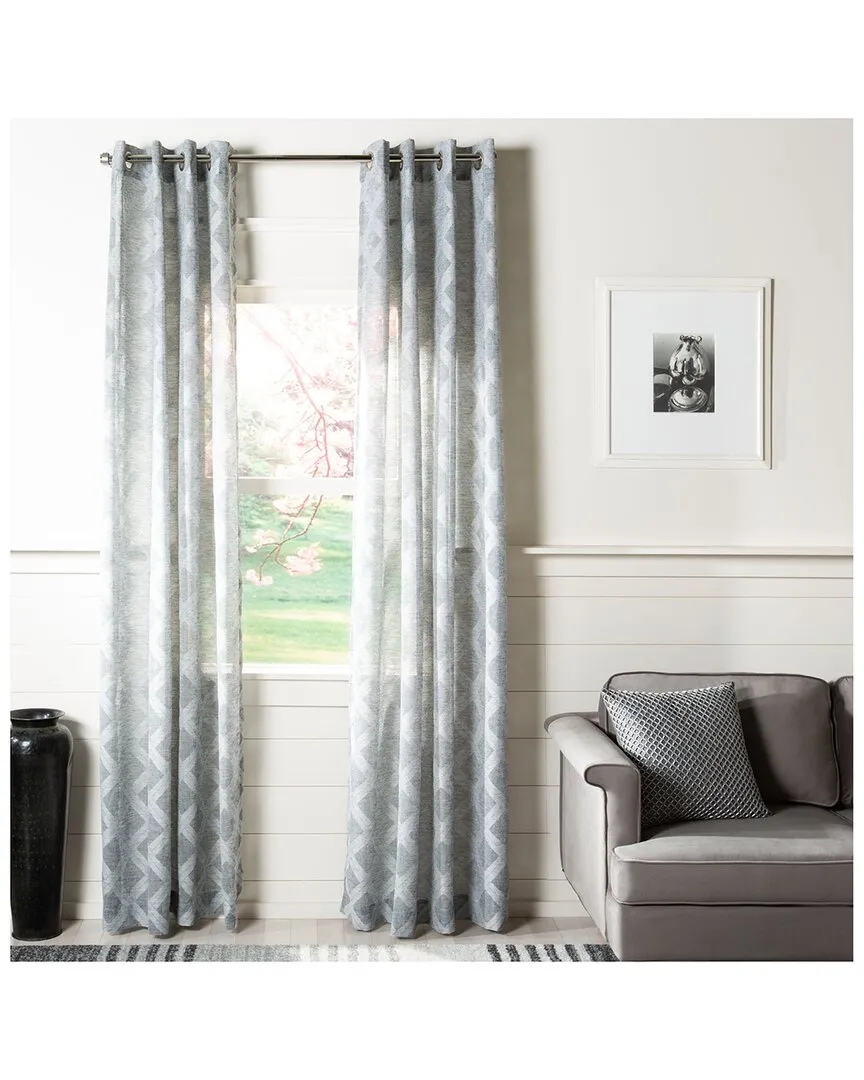 Kenji Window Panel - Charcoal, Polyester image