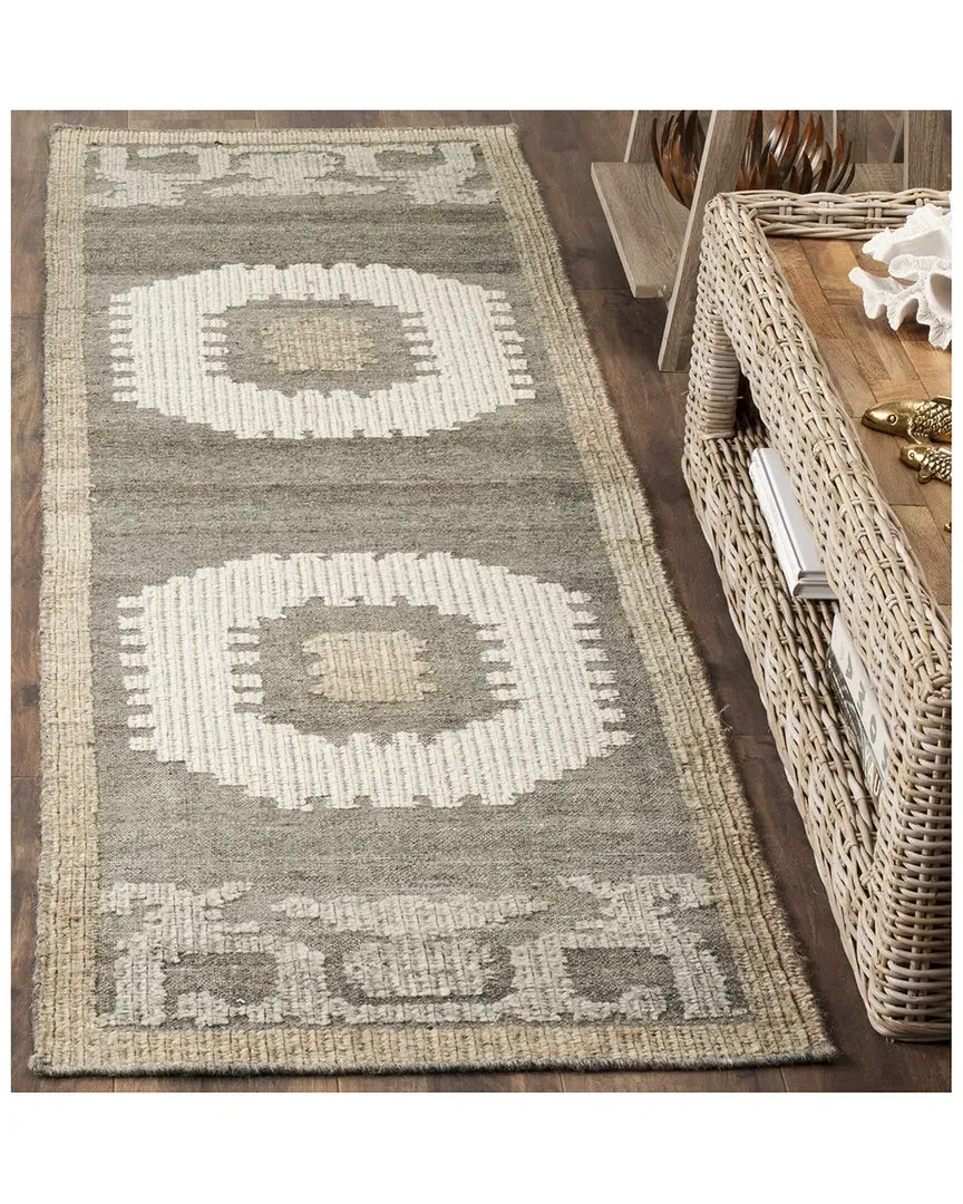 Kenya Hand-Knotted Rug - Ivory, Wool