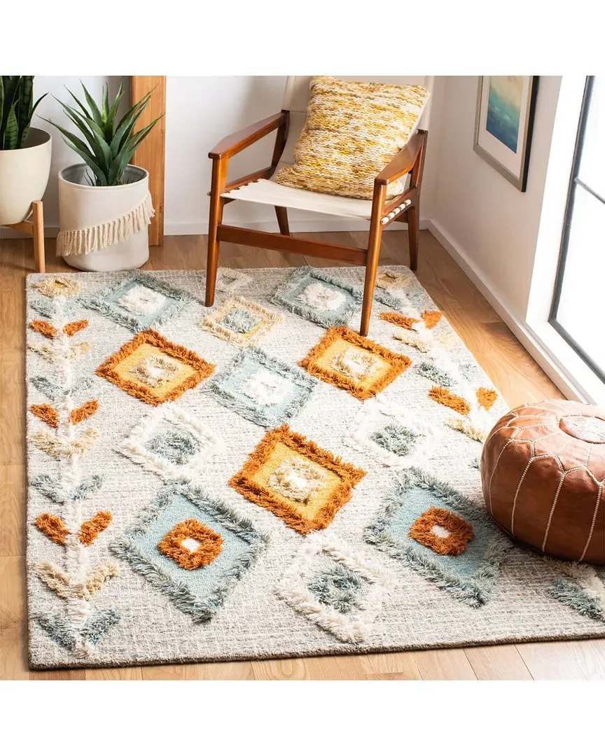 Kenya Hand Tufted Rug - Grey, Wool image