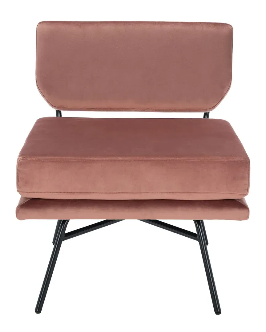 Kermit Accent Chair - Rose, Velvet