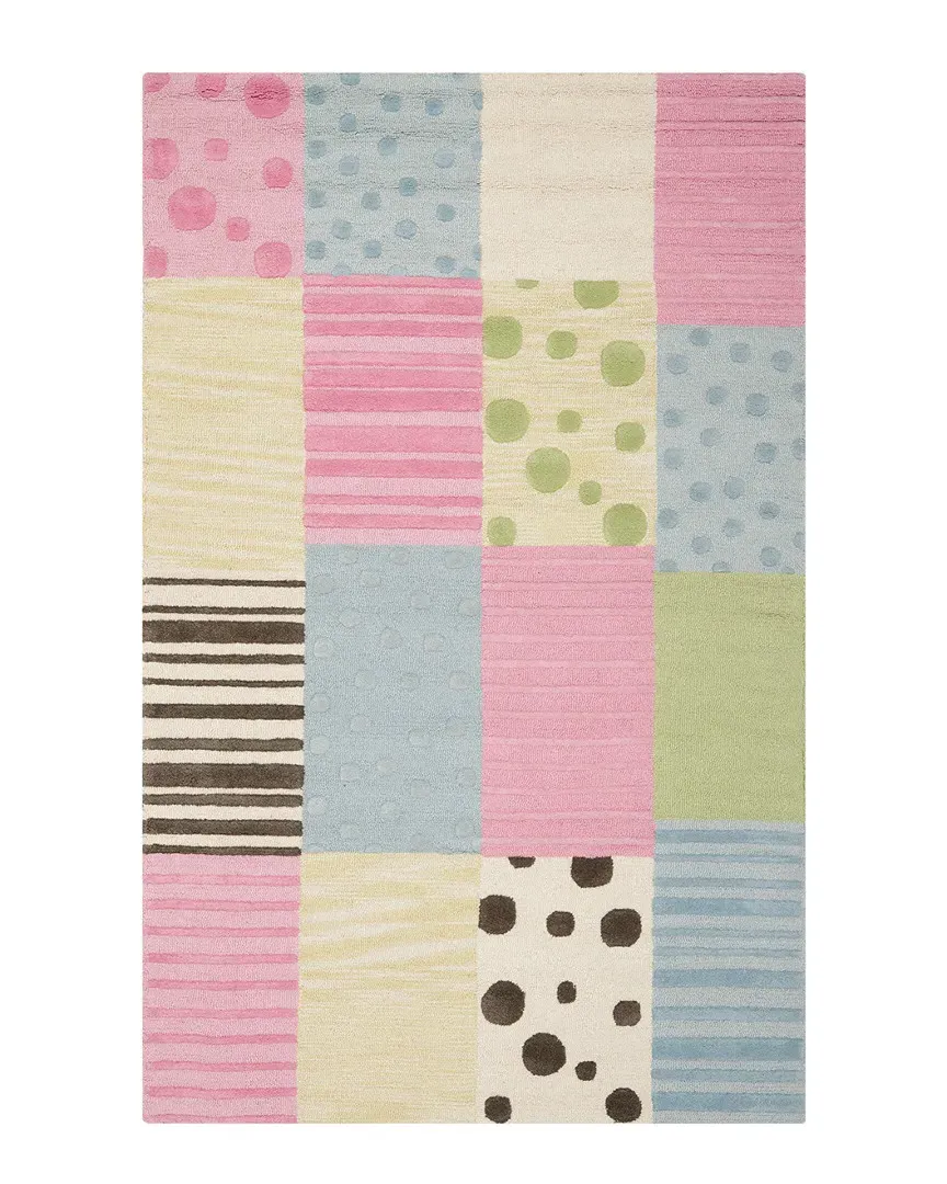 Kids Hand-Tufted Rug - Blue, Wool