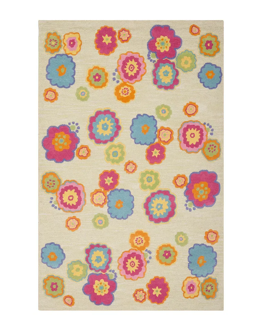 Kids Hand-Tufted Rug - Green, Wool