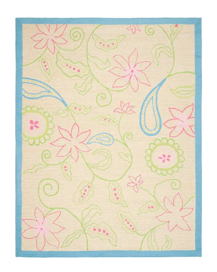 Kids Hand-Tufted Rug - Ivory, Wool