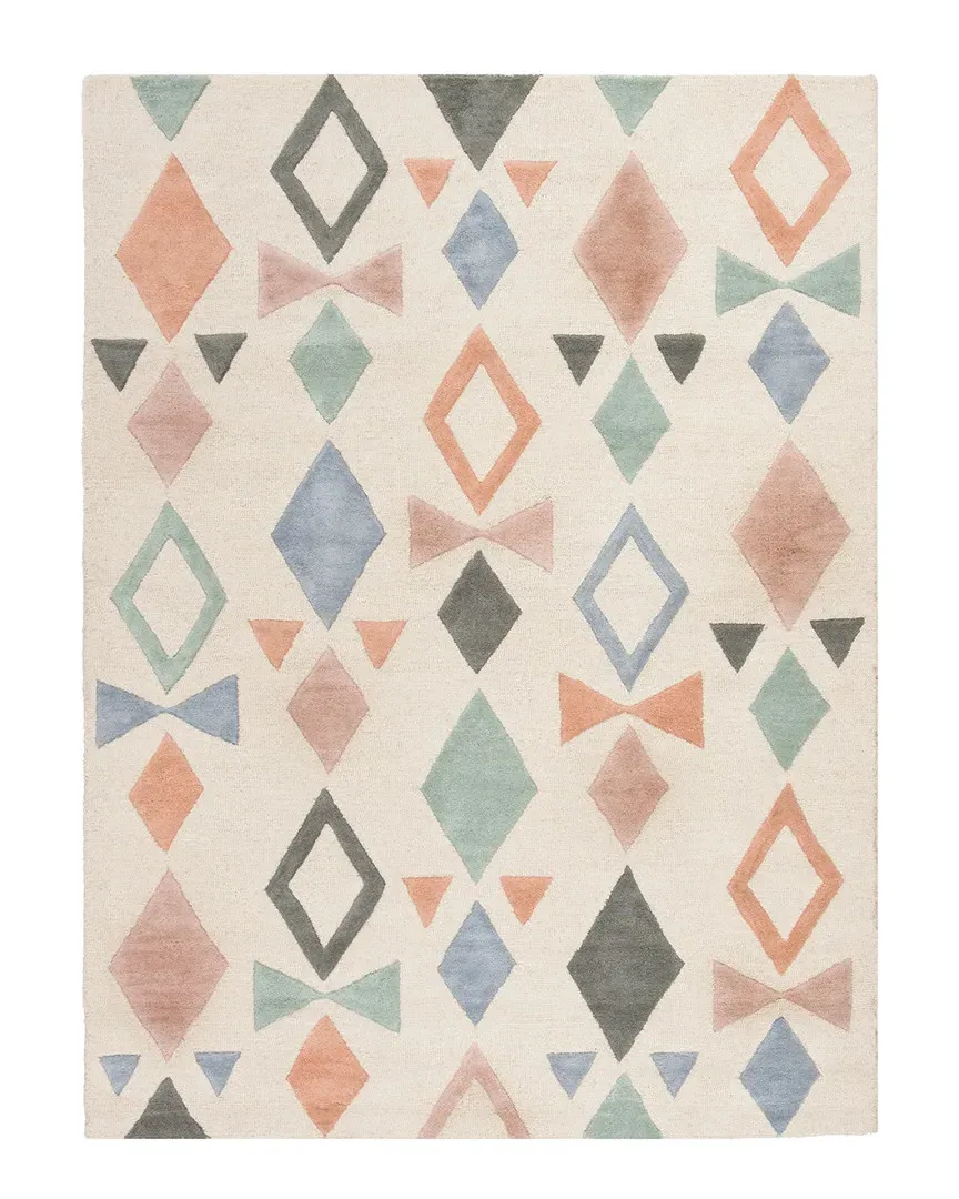 Kids Hand-Tufted Rug - Ivory, Wool