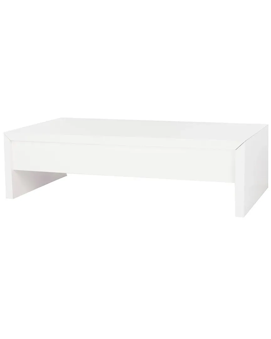 Kinsley Lift-Top Coffee Table - White