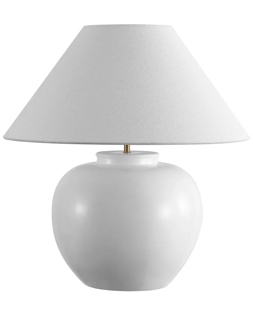 Korie 21in Table Lamp - White, Resin