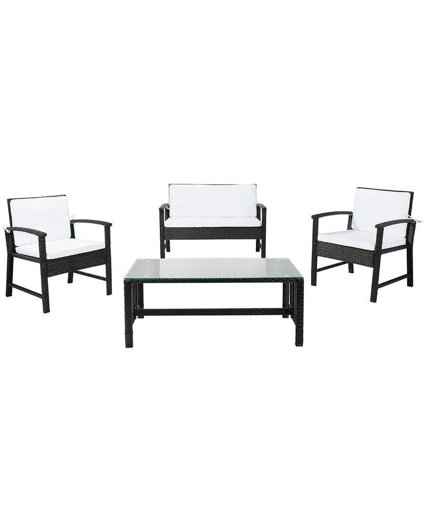 Krissy Outdoor Living Set - Black, Wicker image