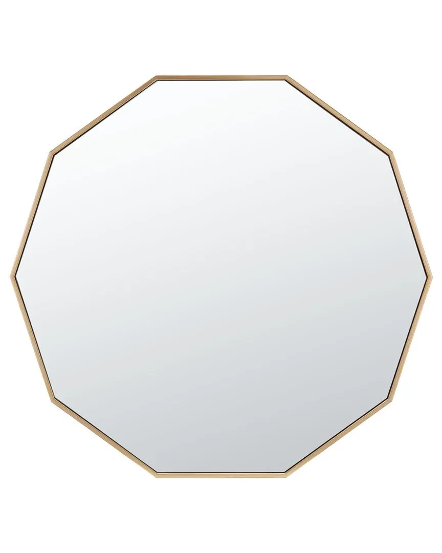 Kyna Decagon Mirror - Gold