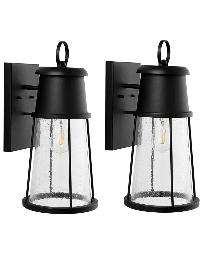 Laela Outdoor Wall Sconce - Black