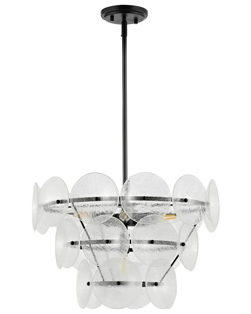 Landreth Chandelier - Black, Glass image