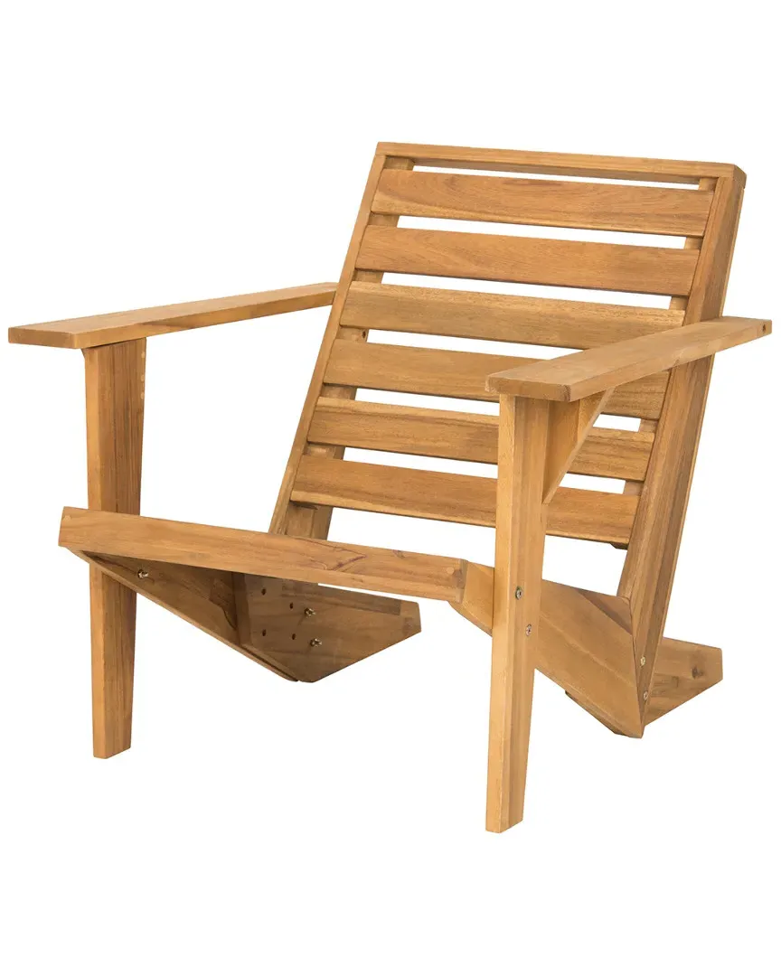 Lanty Outdoor Adirondack Chair - Natural, Acacia image