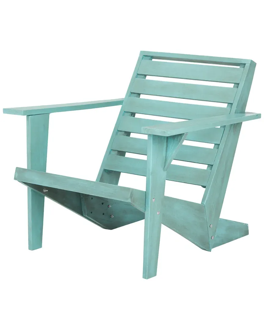 Lanty Outdoor Adirondack Chair - Oriental Blue, Acacia
