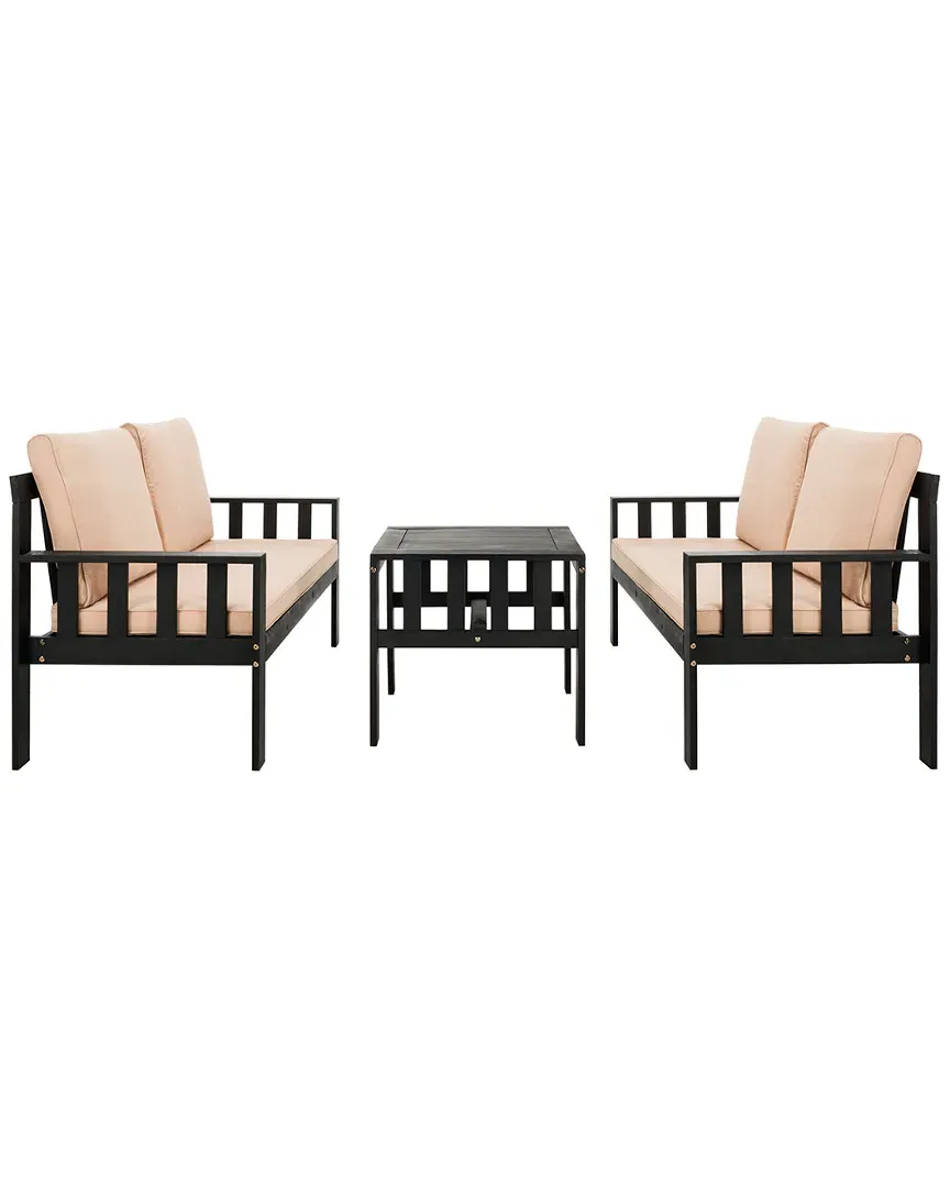 Lardner Outdoor Corner Modular - Dark Slate Grey, Wood image