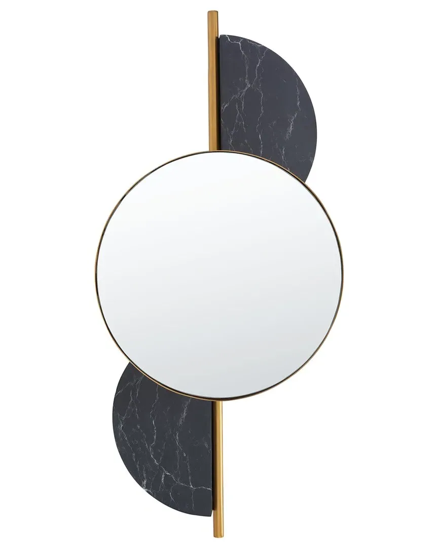 Laurelle Mirror - Gold, Iron