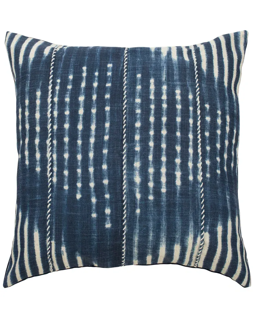 Laurena Square Pillow - Blue, Polyester