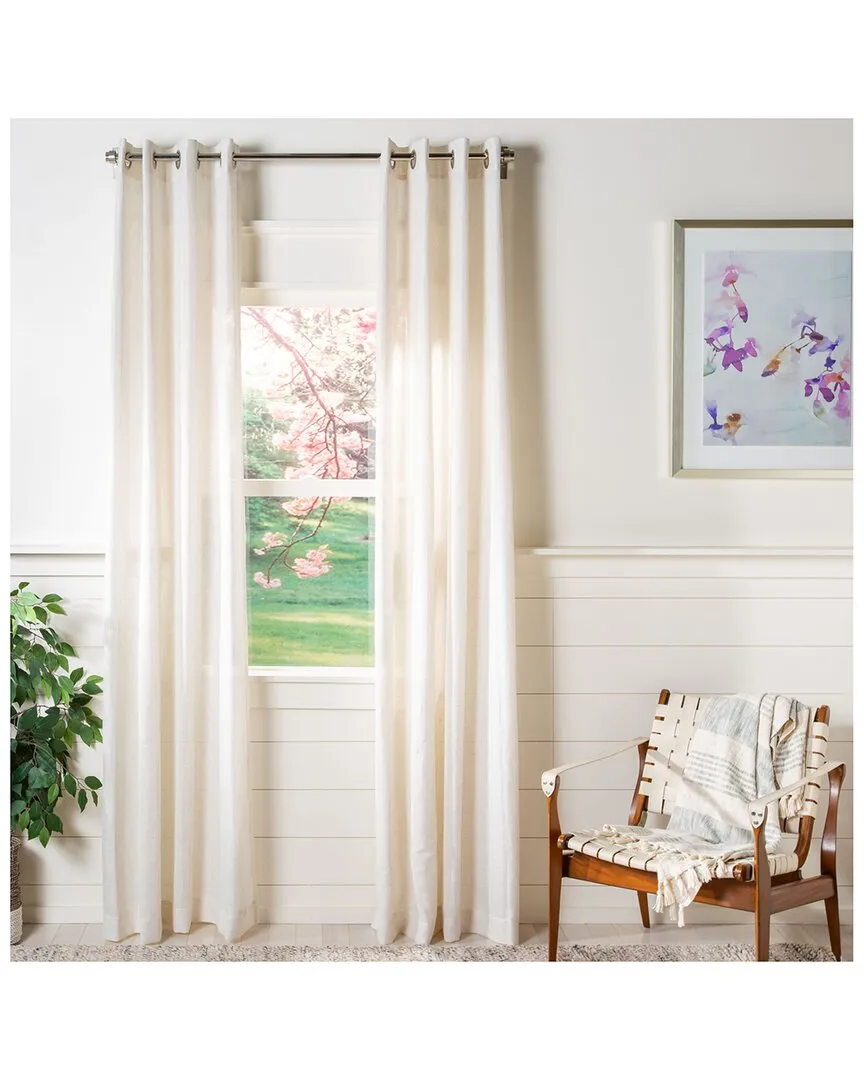 Layland Window Panel - Beige, Polyester