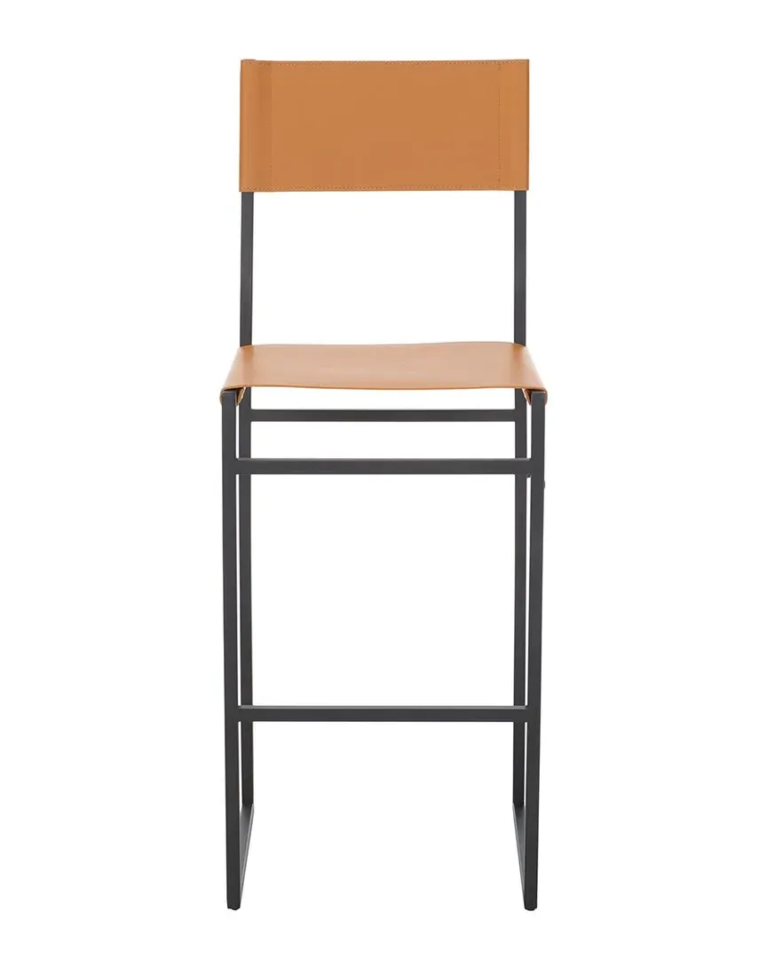 Layne Barstool - Cognac, Leather