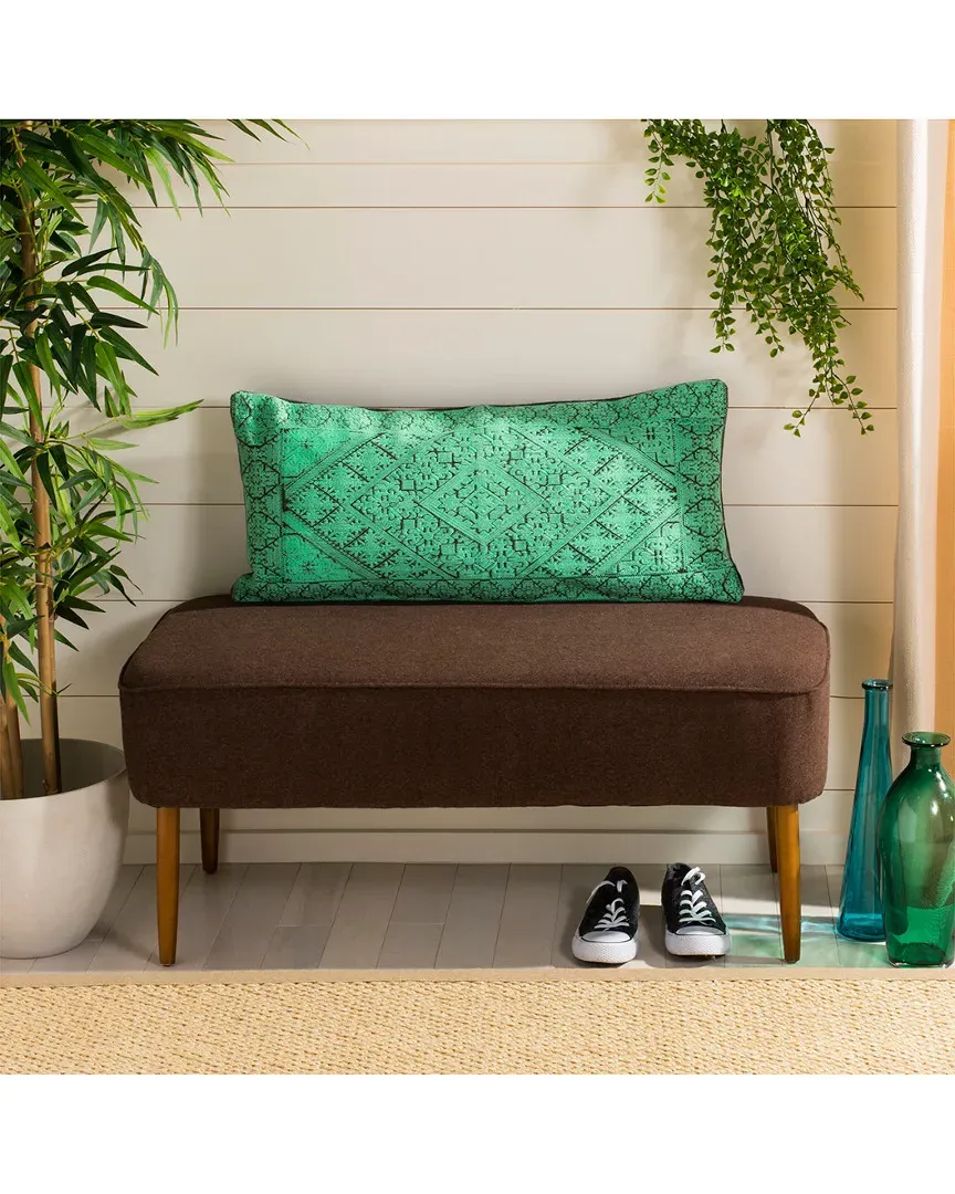 Lila Pillow - Sea Green, Linen image