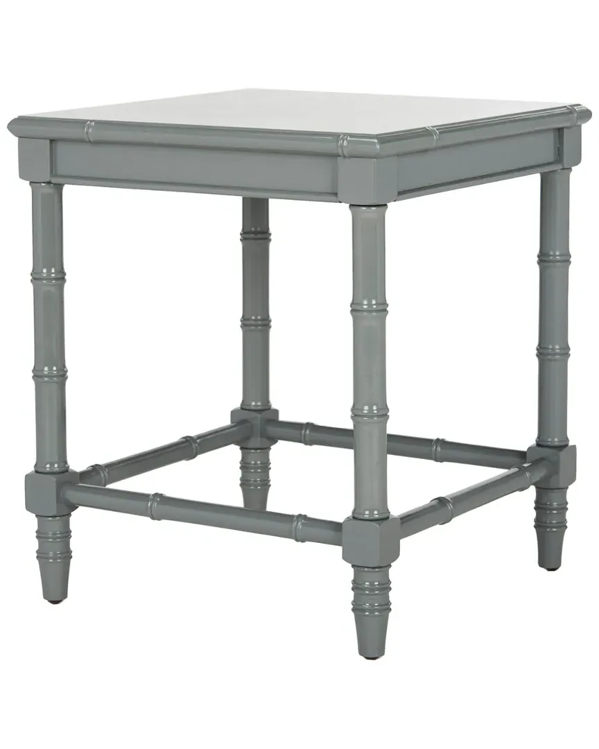 Liviah 22in Bamboo Accent Table - Grey image