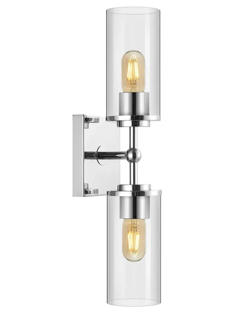 Lolita 2-Light Wall Sconce - Chrome
