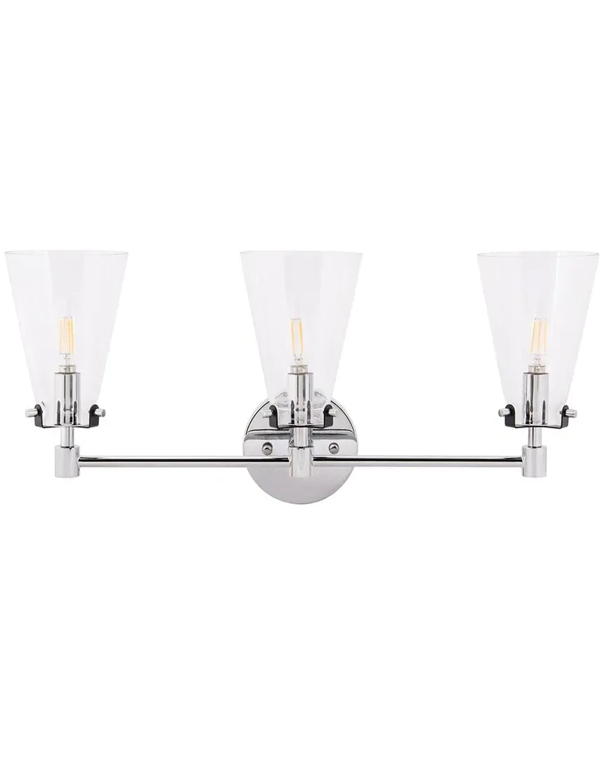 Lonsen Vanity Sconce - Chrome, Glass