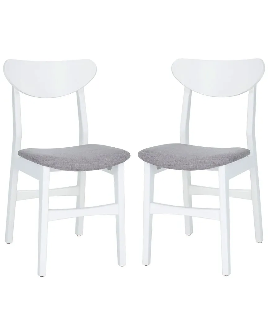 Lucca Dining Chair Set of 2 - White image