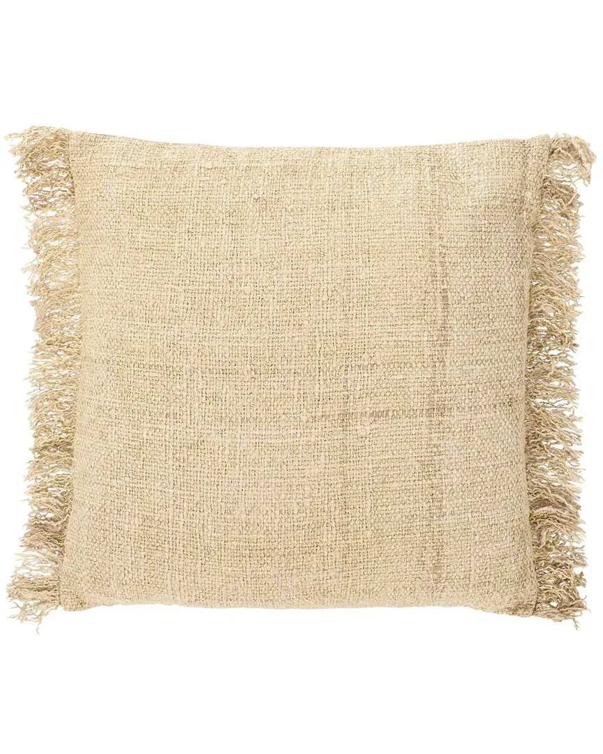 Lumiza 20x20 Throw Pillow - Natural, Cotton image