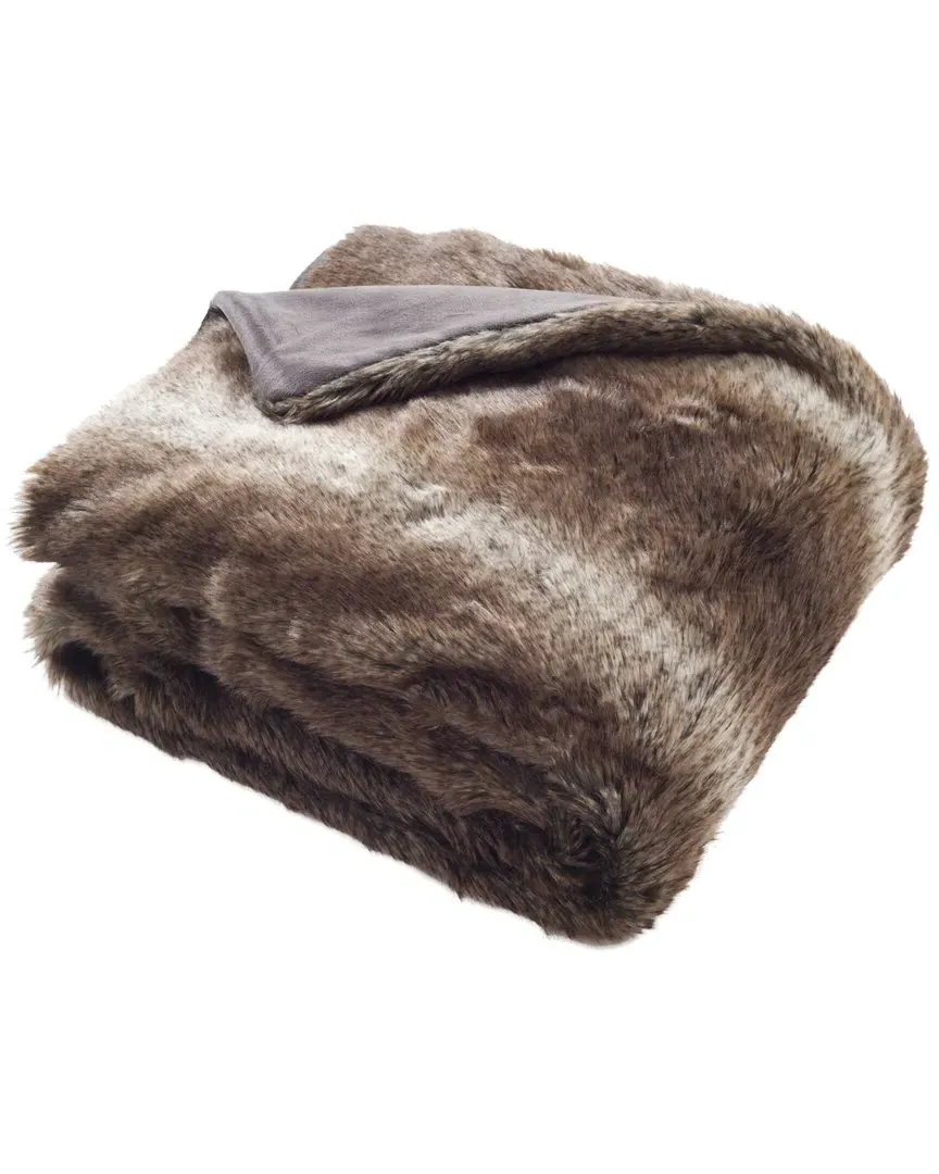 Luxe Brick Throw - Chocolate, Acrylic