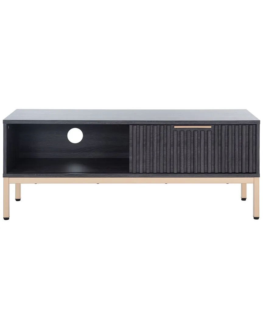 Lylia 1-Door Media Stand - Black