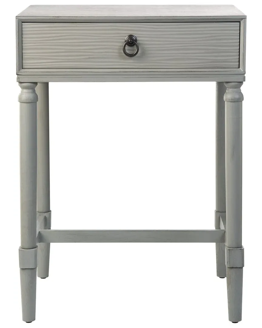 Mabel 1 Drawer Accent Table - Grey