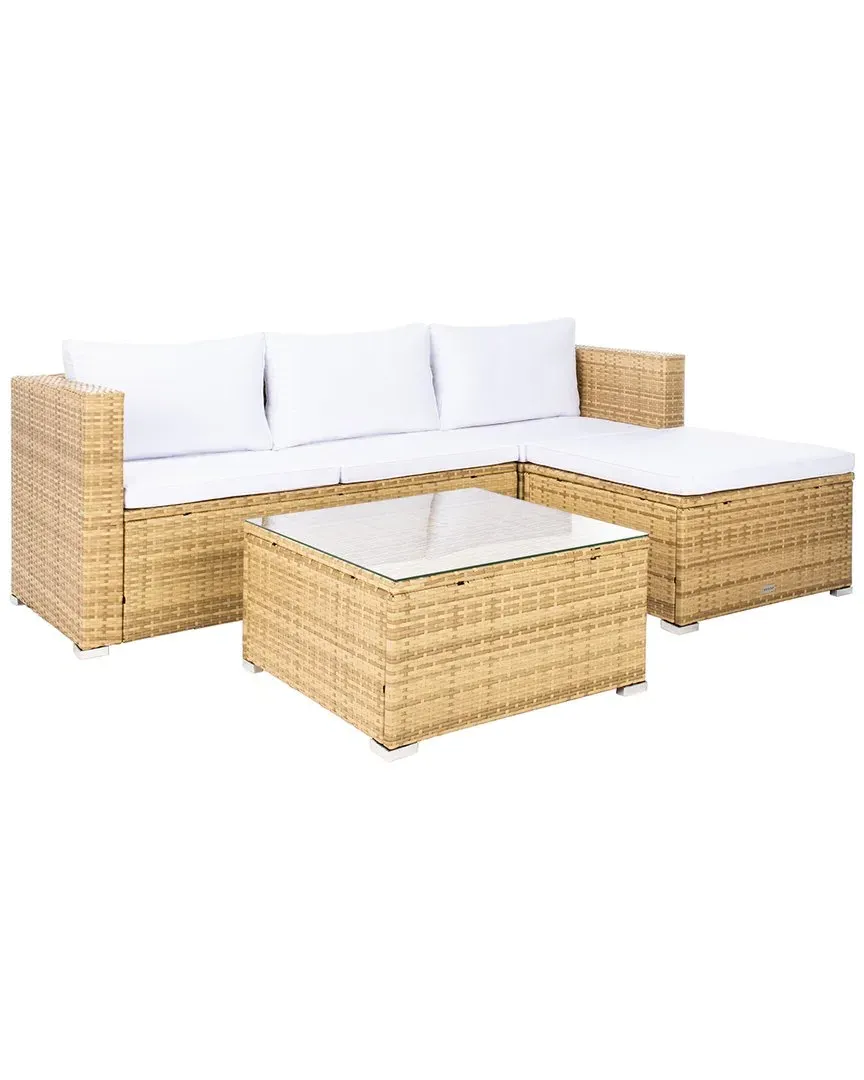 Madalina Outdoor Living Set - Natural, Wicker image