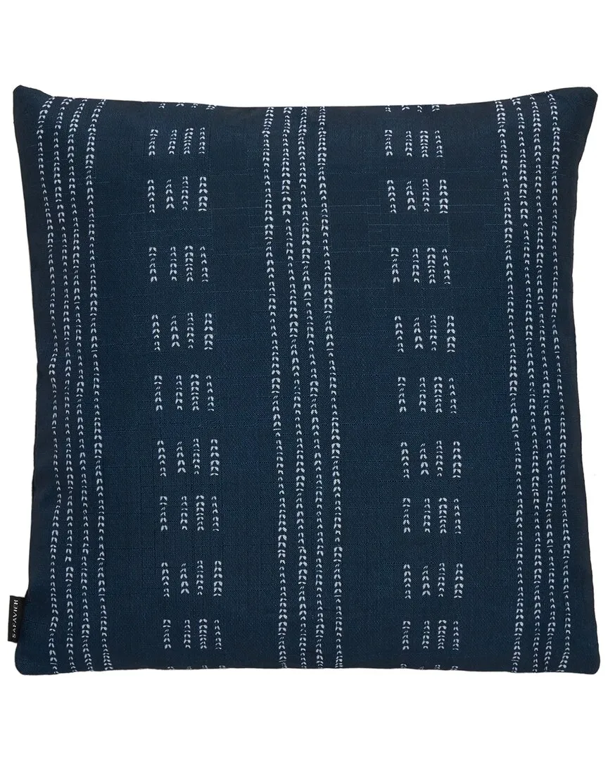 Madelyn Throw Pillow - Blue, Polyester image