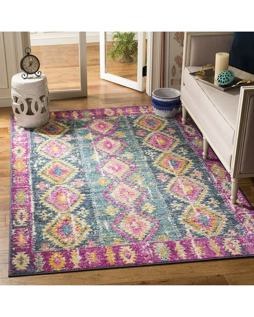Madison Area Rug - Fuchsia, Polypropylene