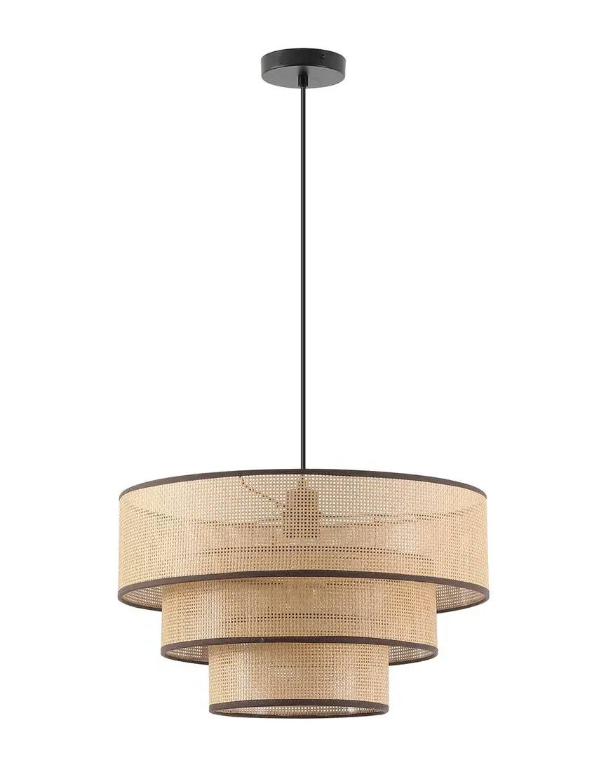 Malya 19.75in Pendant - Brown