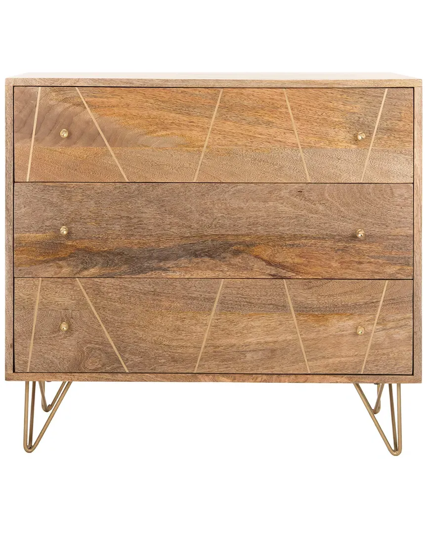 Marigold 3-Drawer Chest - Natural