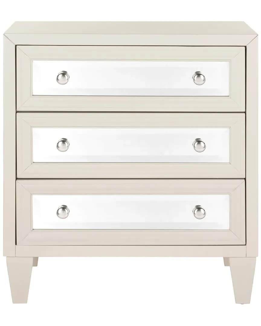 Marlon 3 Drawer Chest - Grey, Rubberwood image