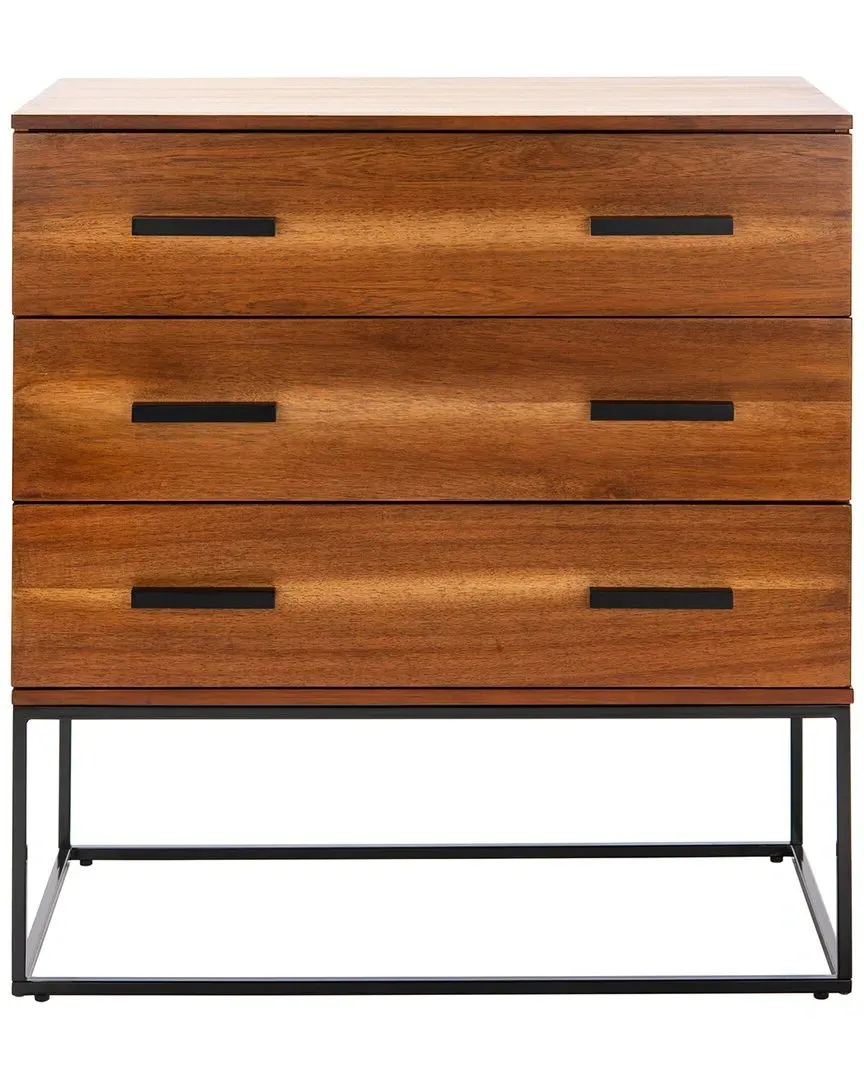 Marquise 3-Drawer Chest - Brown