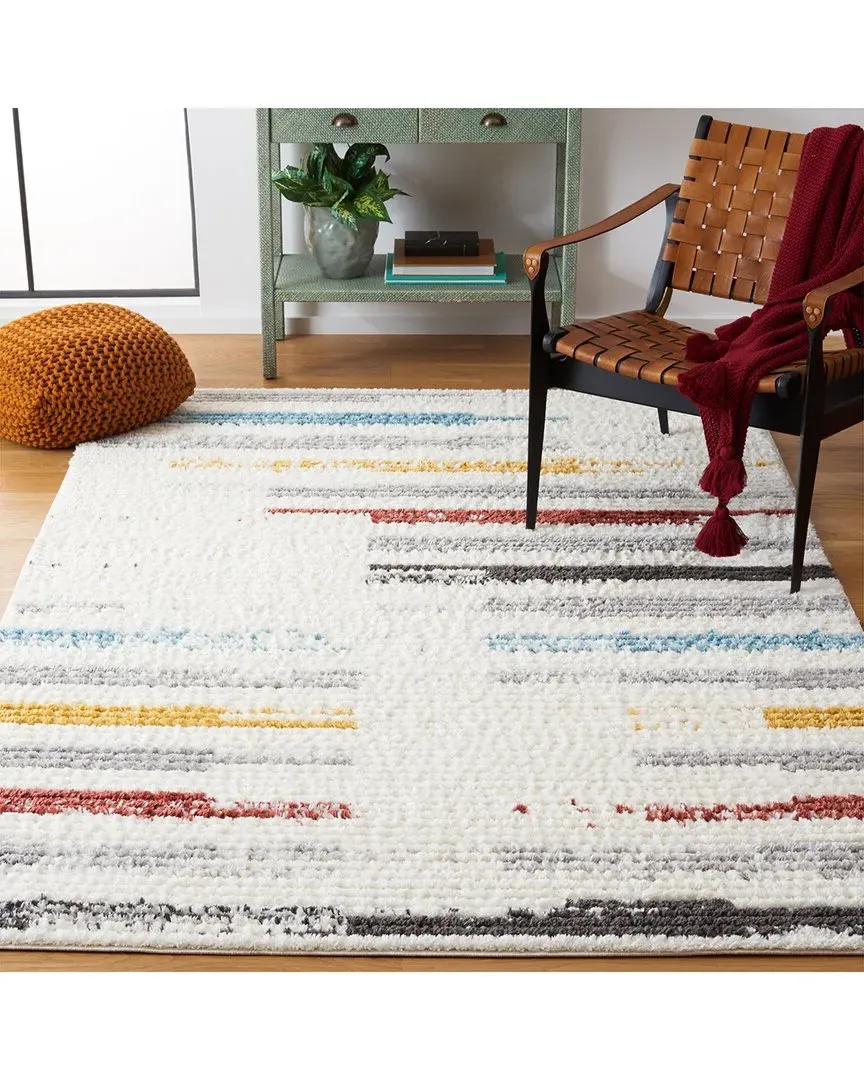 Marrakesh Power Loomed Rug - Ivory, Polyester