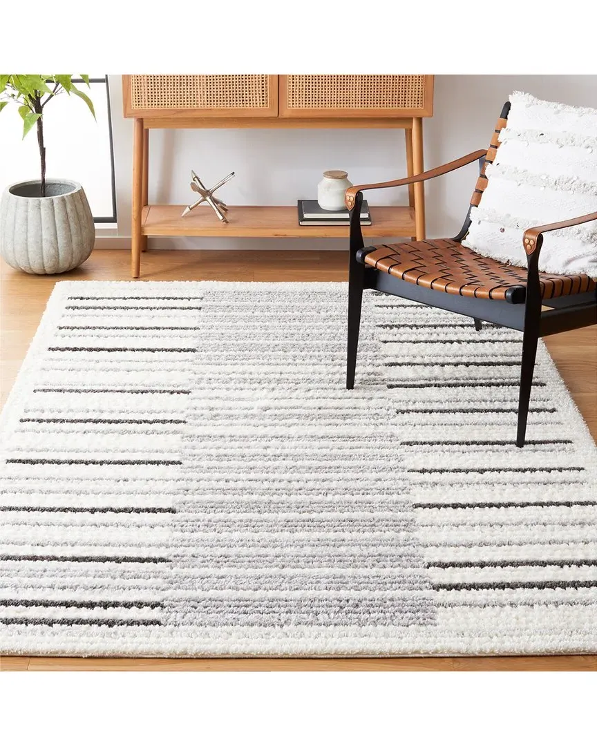 Marrakesh Power Loomed Rug - Ivory, Polyester