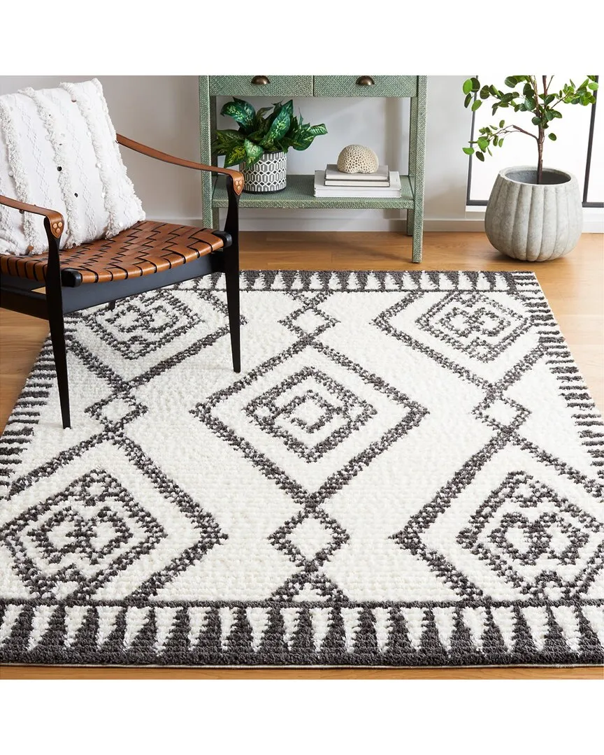 Marrakesh Power Loomed Rug - Ivory, Polyester