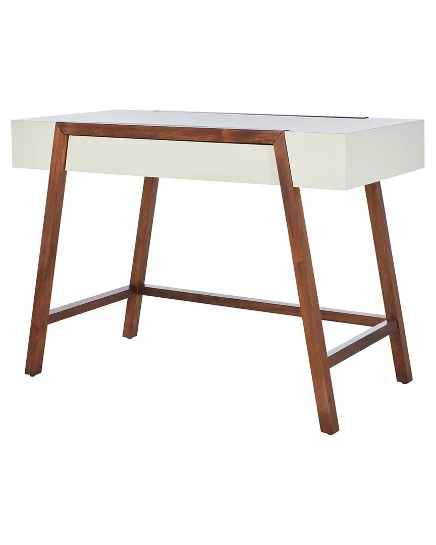 Marwood Desk - White, Walnut image